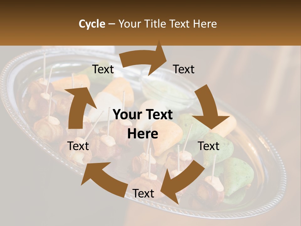 Bacon Marriage Server PowerPoint Template