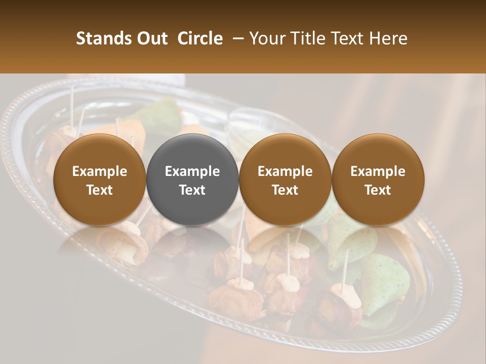 Bacon Marriage Server PowerPoint Template