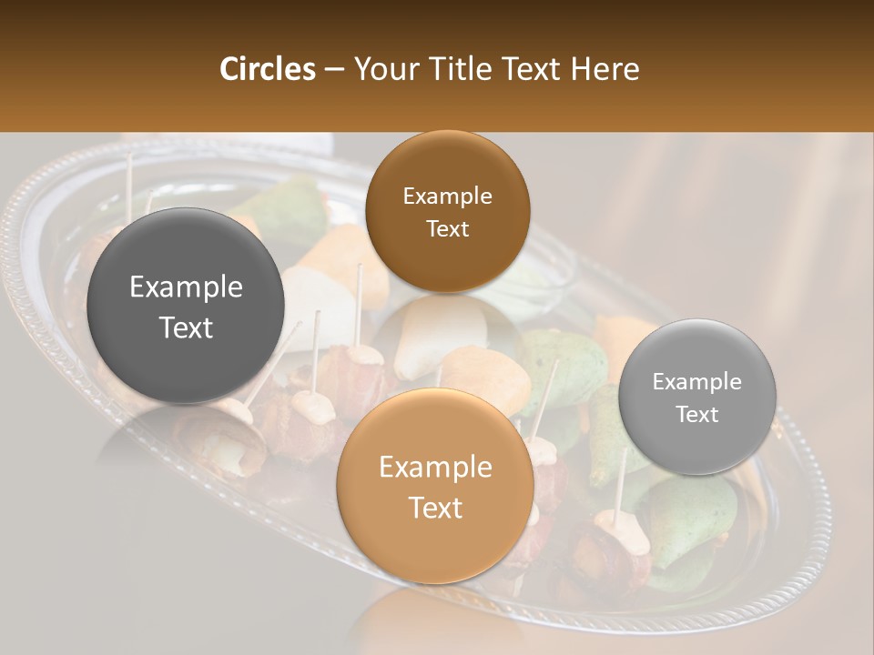 Bacon Marriage Server PowerPoint Template