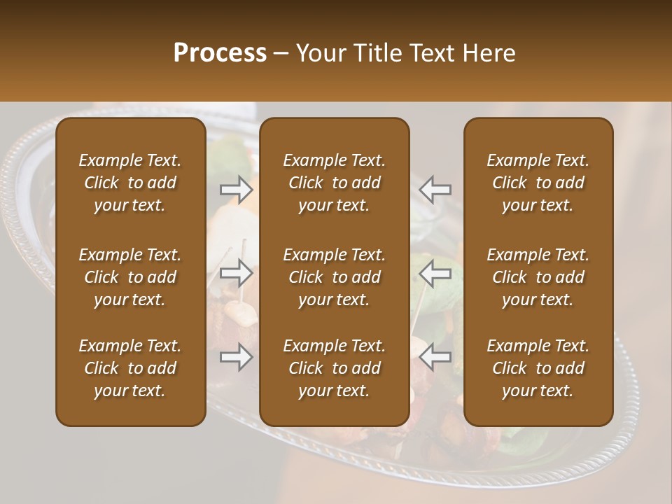 Bacon Marriage Server PowerPoint Template