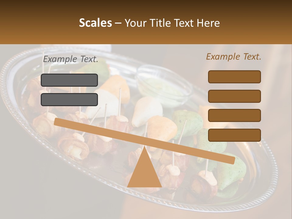 Bacon Marriage Server PowerPoint Template