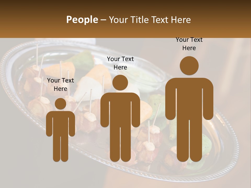 Bacon Marriage Server PowerPoint Template