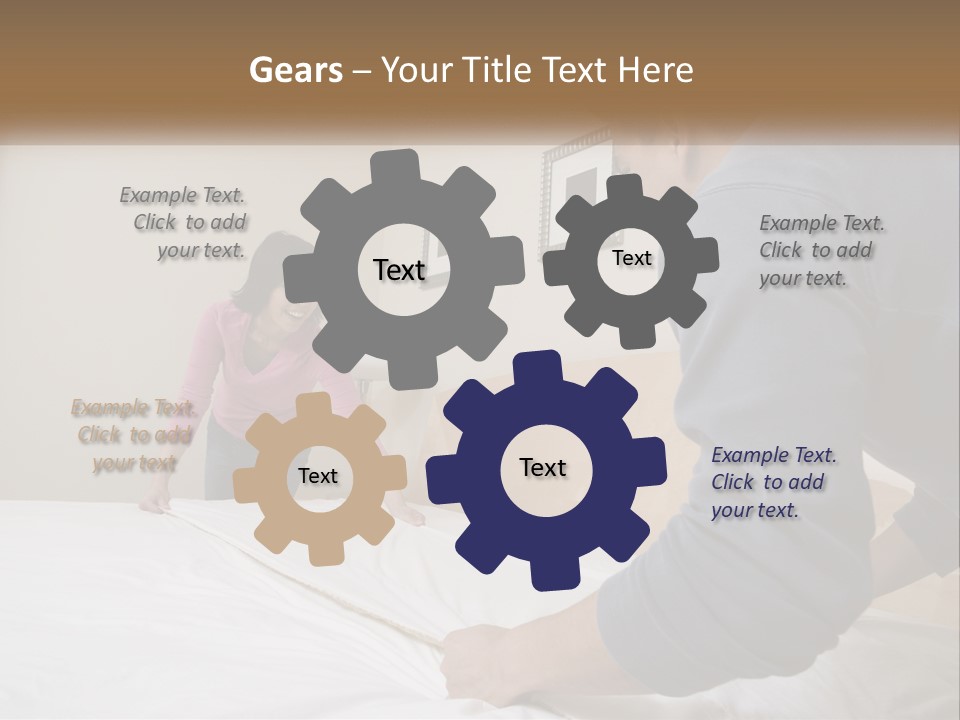 Plant Deck Patio PowerPoint Template