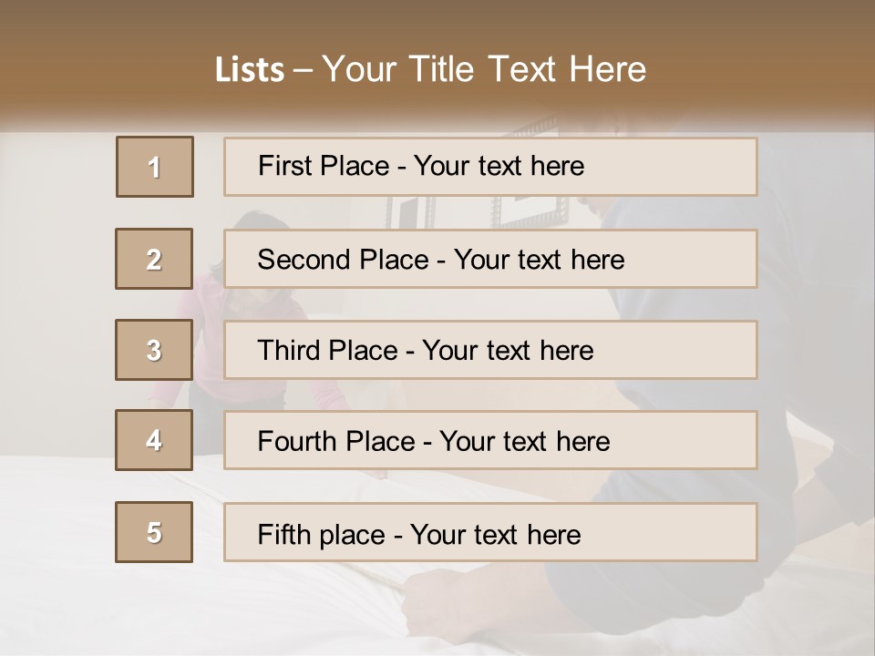 Plant Deck Patio PowerPoint Template