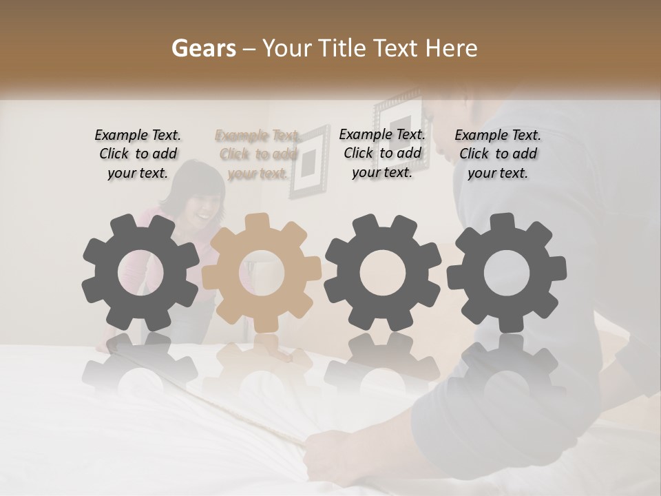 Plant Deck Patio PowerPoint Template