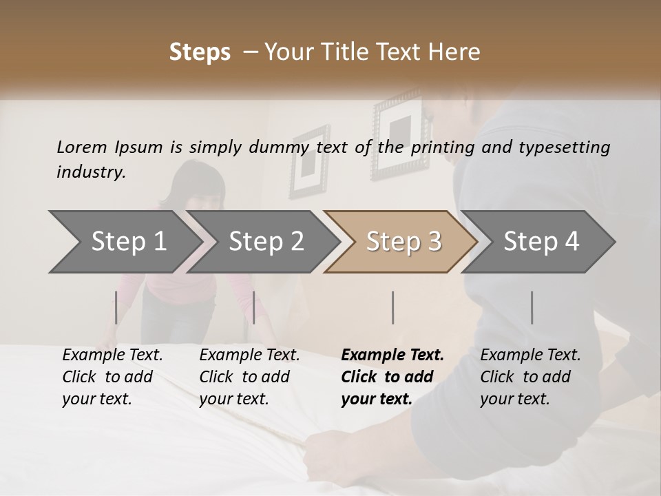 Plant Deck Patio PowerPoint Template