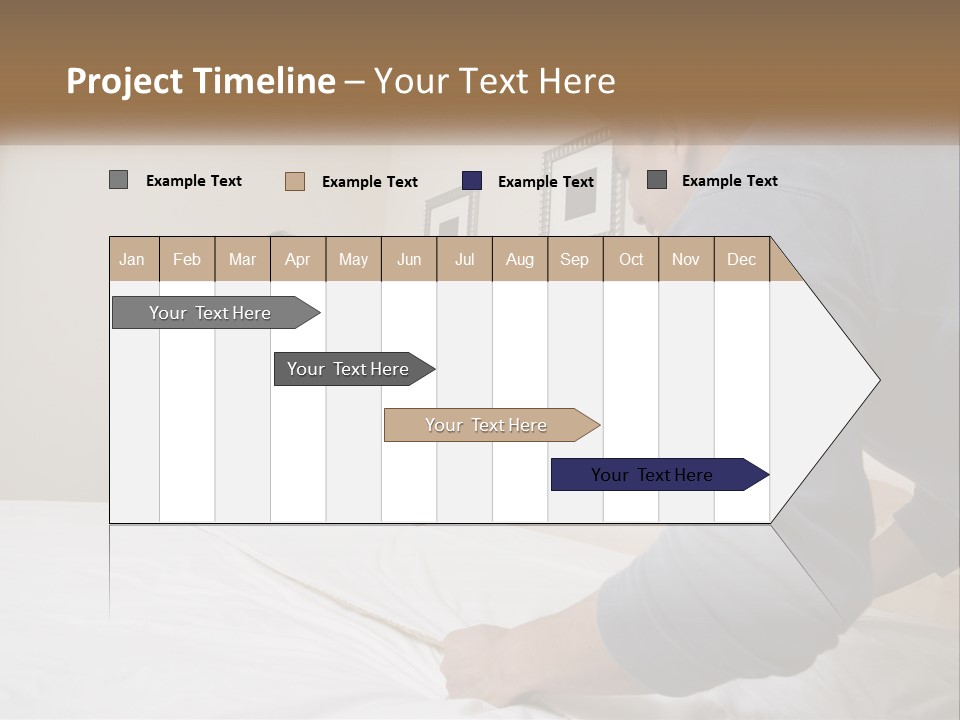 Plant Deck Patio PowerPoint Template
