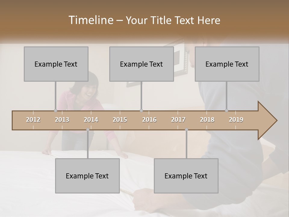 Plant Deck Patio PowerPoint Template