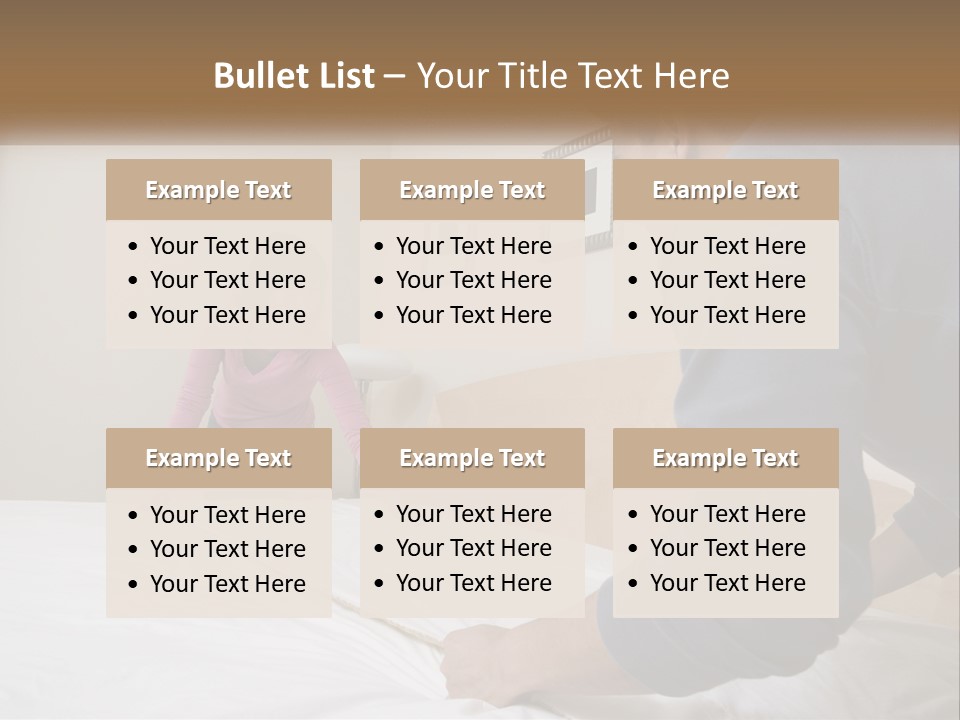 Plant Deck Patio PowerPoint Template