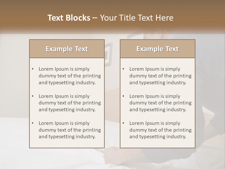 Plant Deck Patio PowerPoint Template