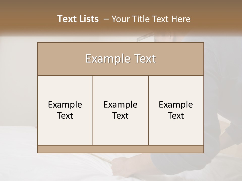 Plant Deck Patio PowerPoint Template