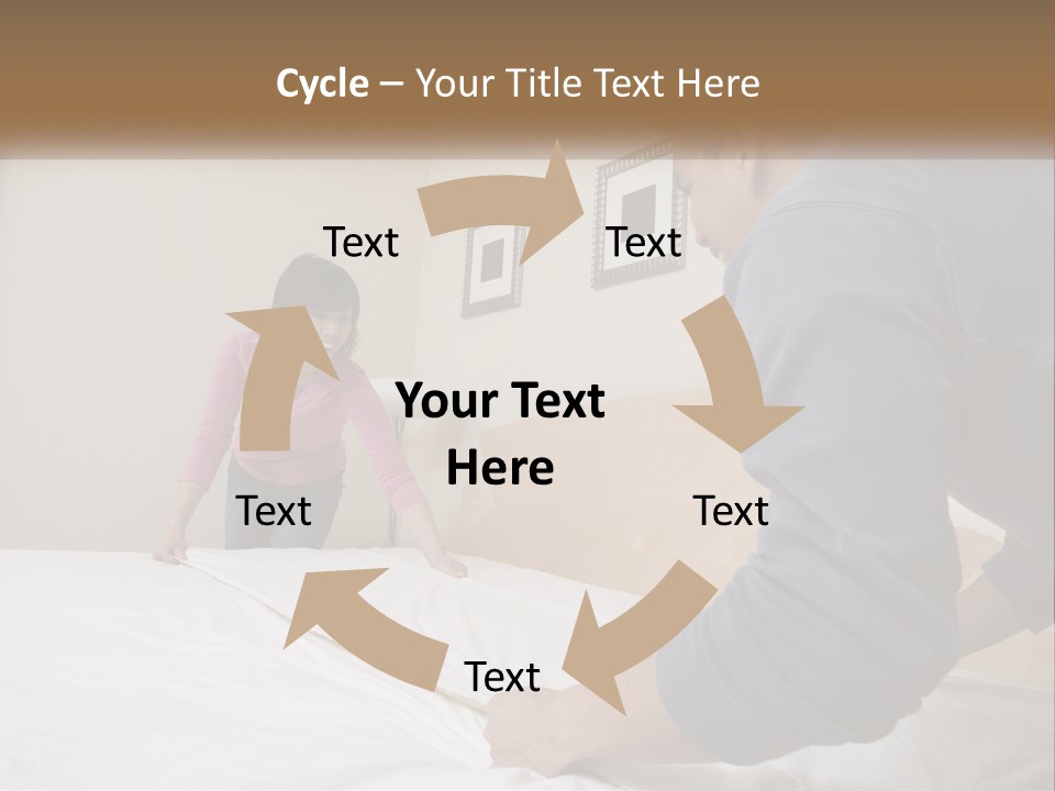 Plant Deck Patio PowerPoint Template