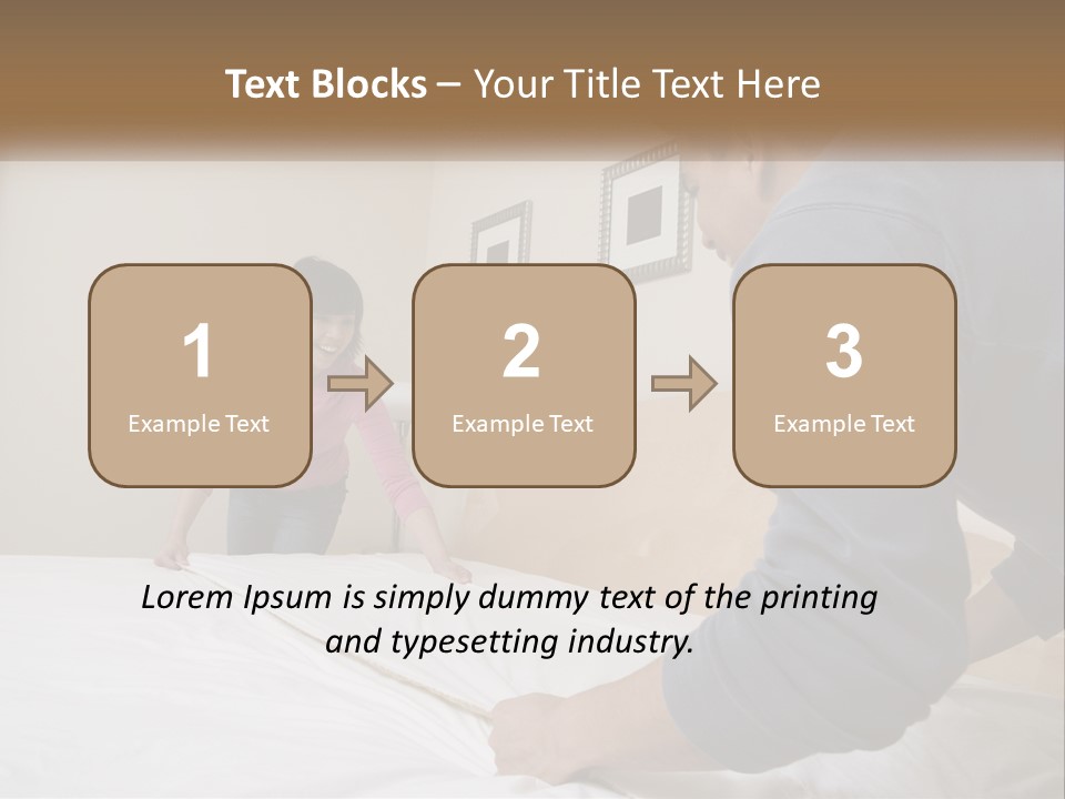 Plant Deck Patio PowerPoint Template