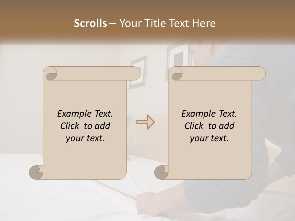 Plant Deck Patio PowerPoint Template
