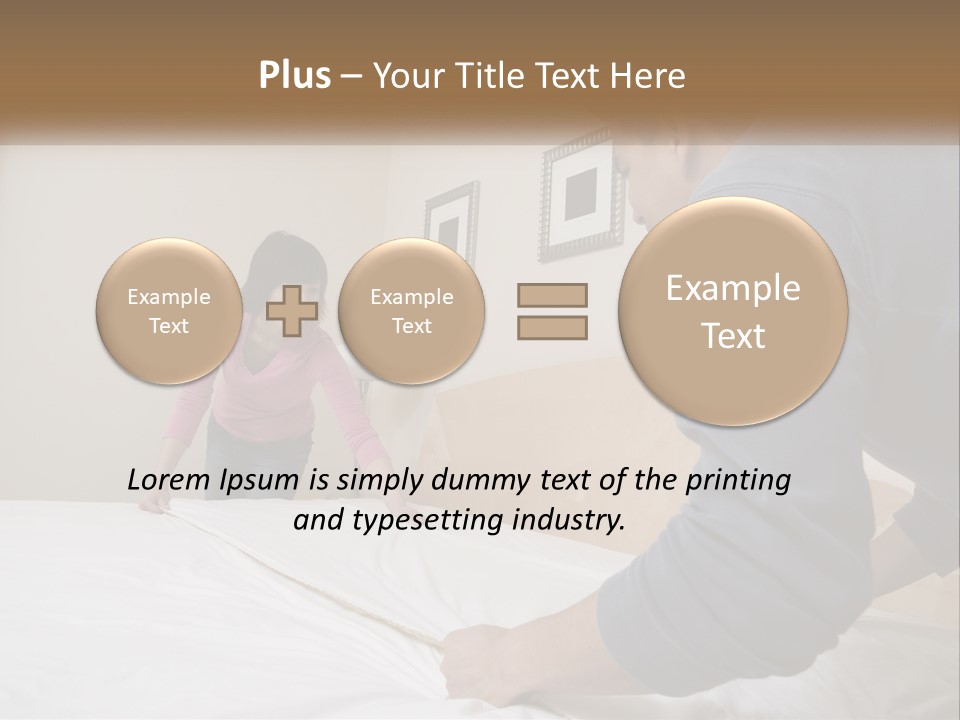 Plant Deck Patio PowerPoint Template