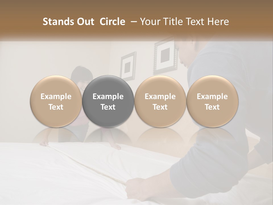 Plant Deck Patio PowerPoint Template