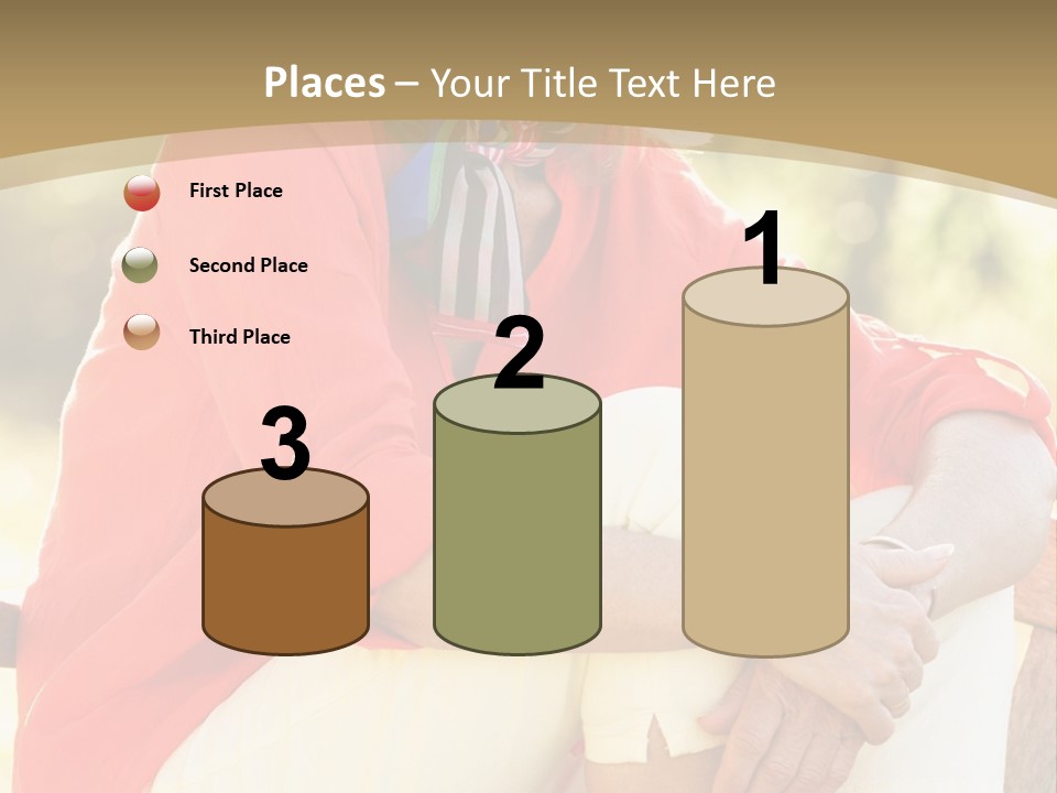 Blue Plant Outdoors PowerPoint Template