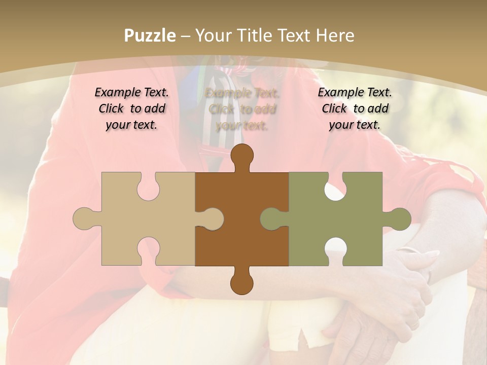 Blue Plant Outdoors PowerPoint Template