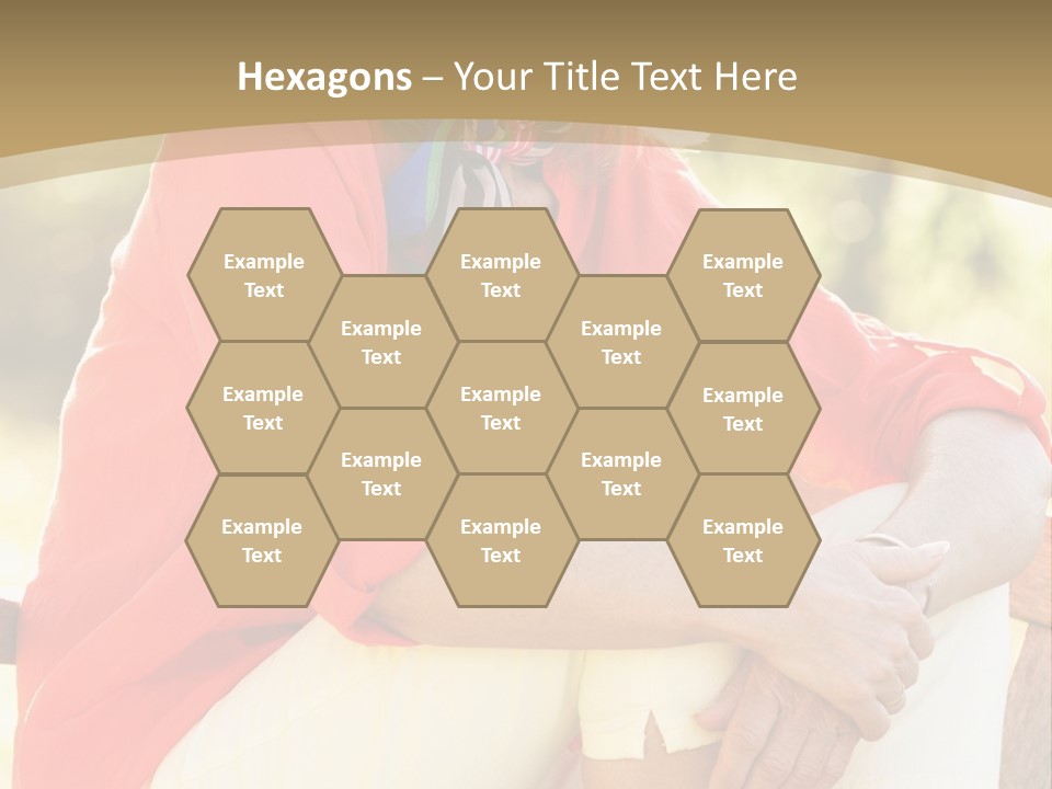 Blue Plant Outdoors PowerPoint Template