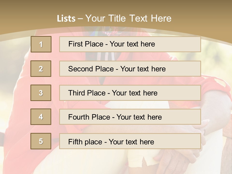 Blue Plant Outdoors PowerPoint Template