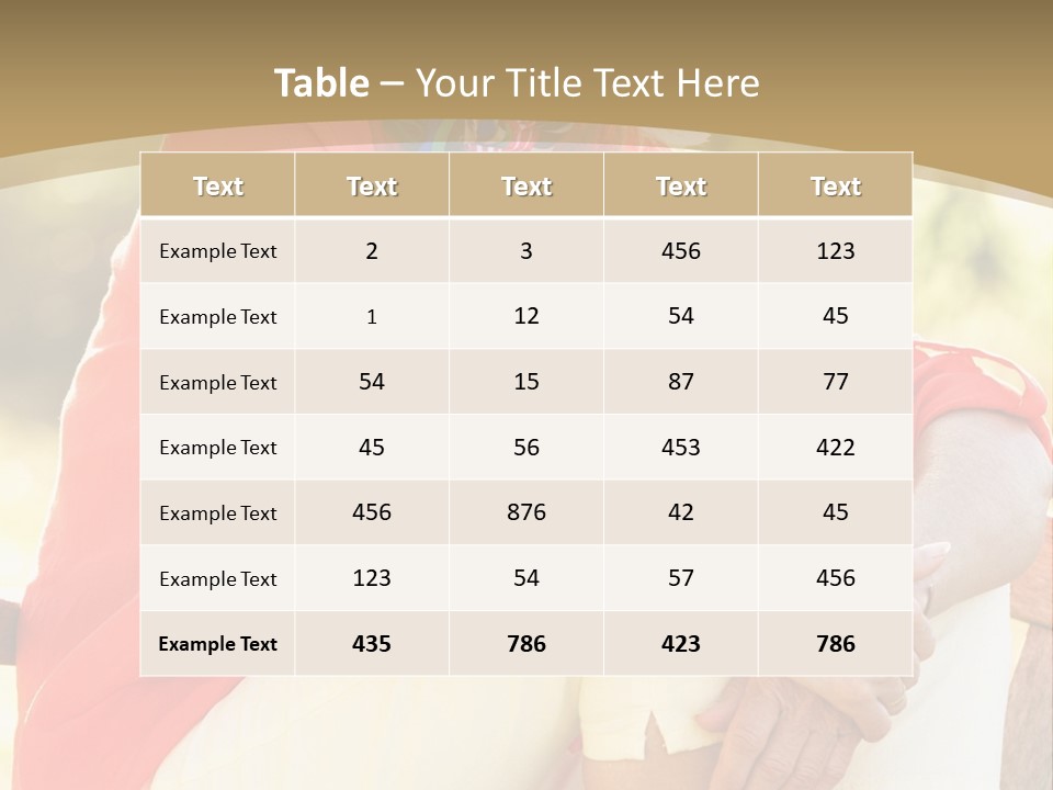 Blue Plant Outdoors PowerPoint Template