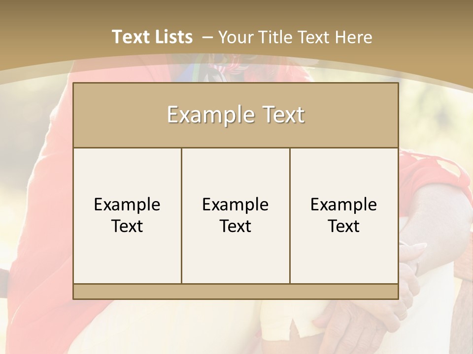 Blue Plant Outdoors PowerPoint Template