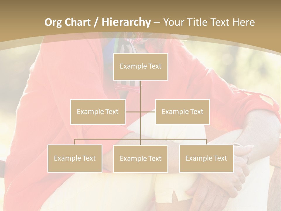 Blue Plant Outdoors PowerPoint Template