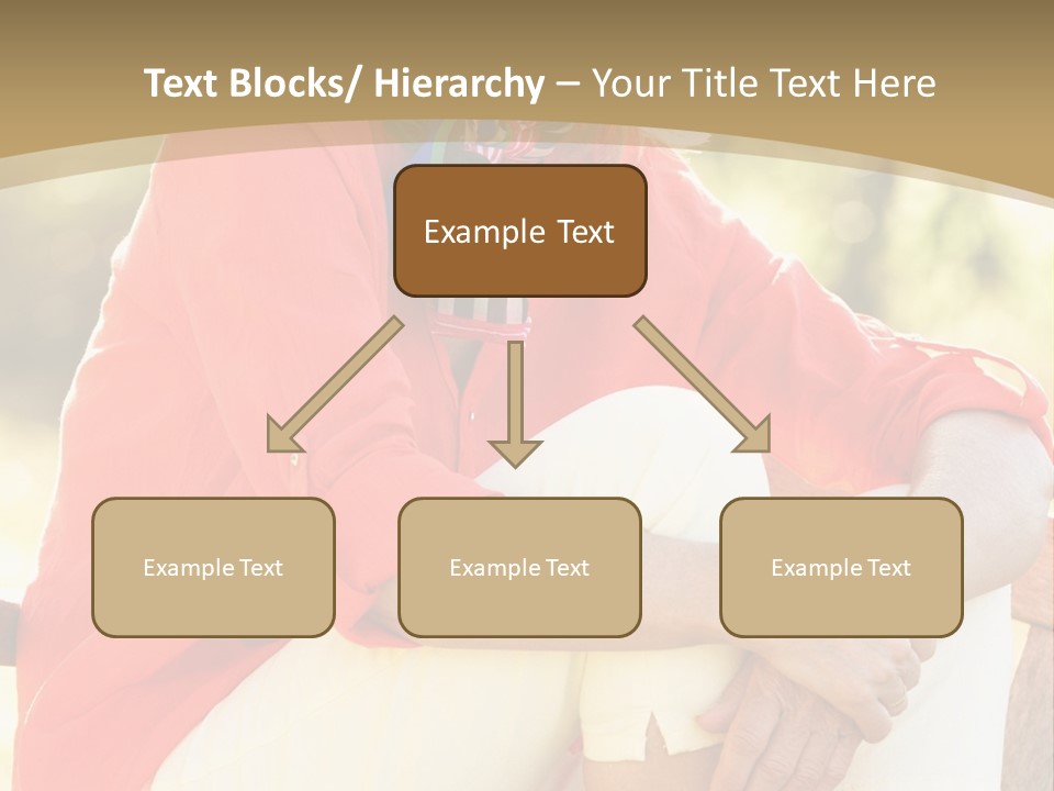 Blue Plant Outdoors PowerPoint Template