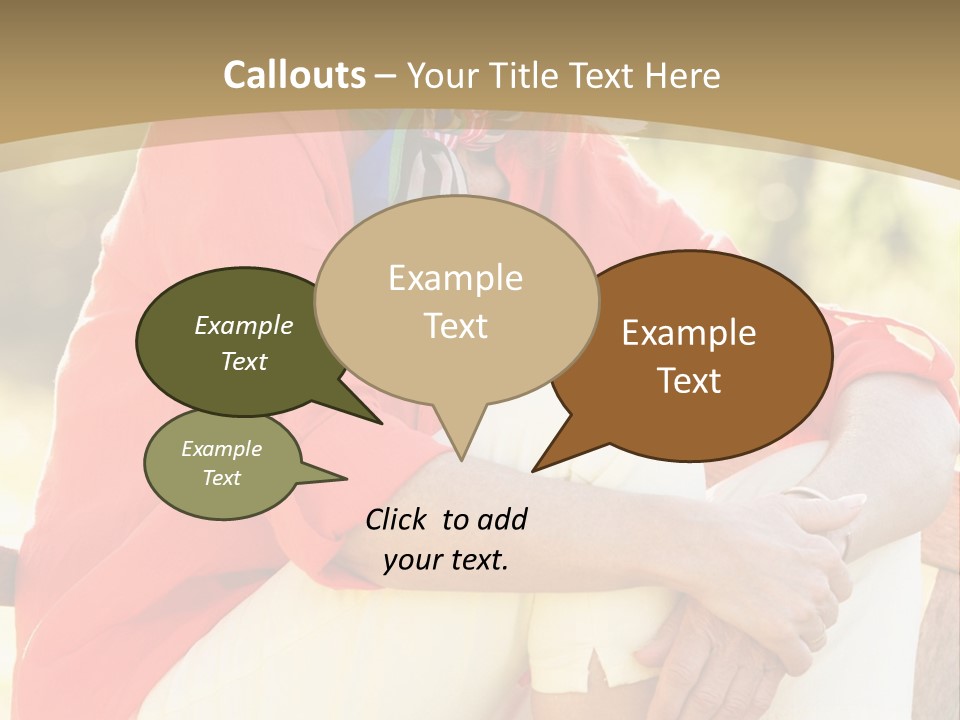 Blue Plant Outdoors PowerPoint Template