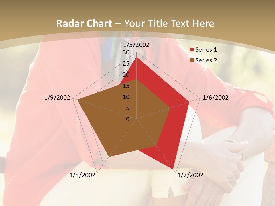 Blue Plant Outdoors PowerPoint Template