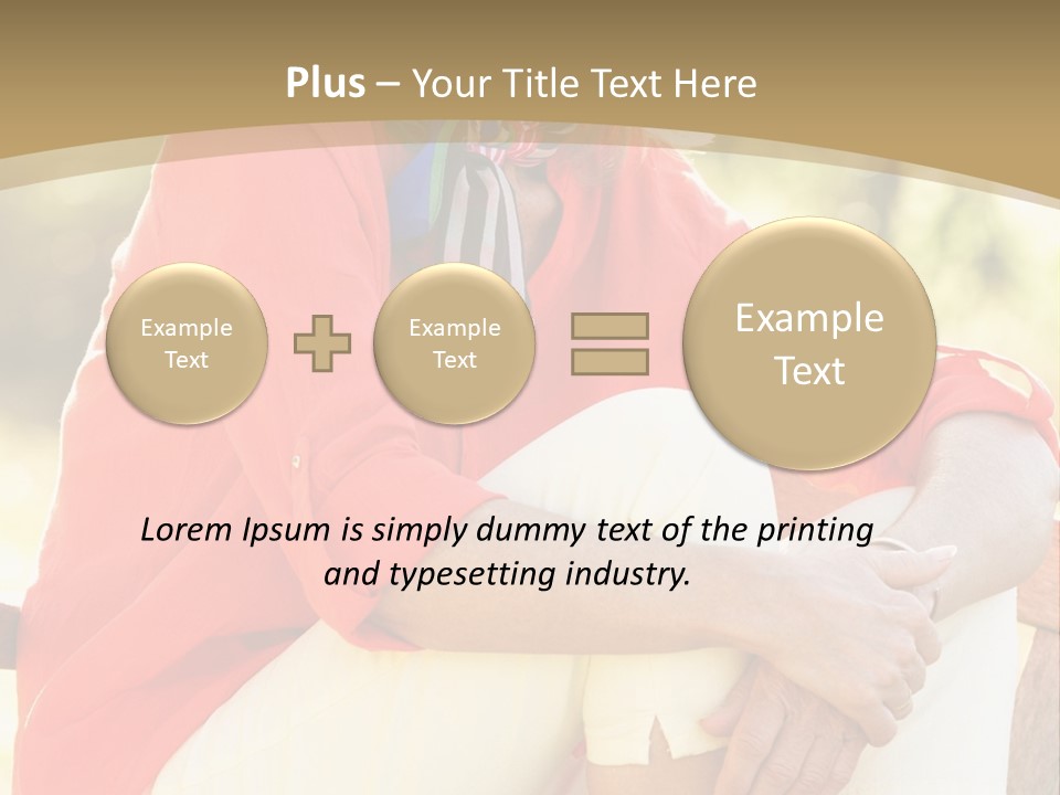 Blue Plant Outdoors PowerPoint Template