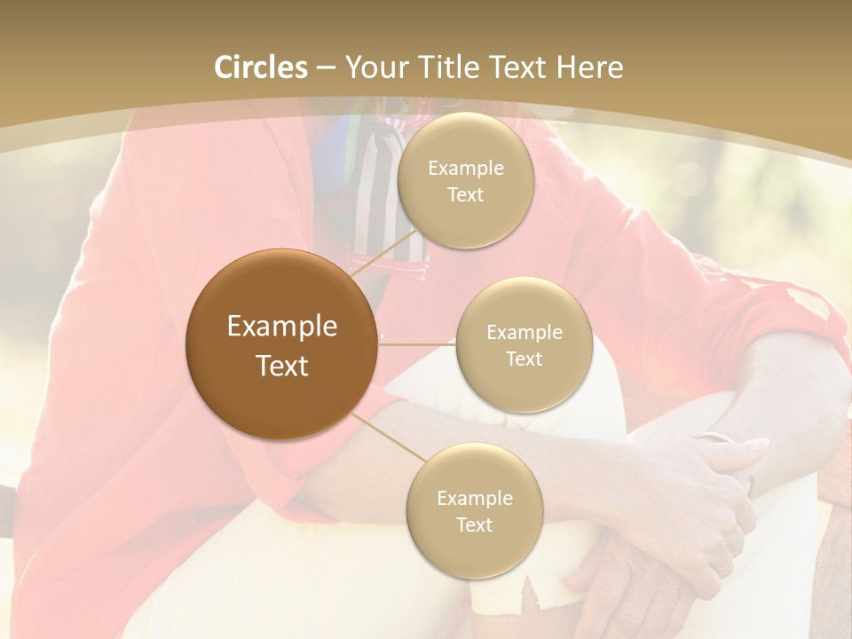 Blue Plant Outdoors PowerPoint Template