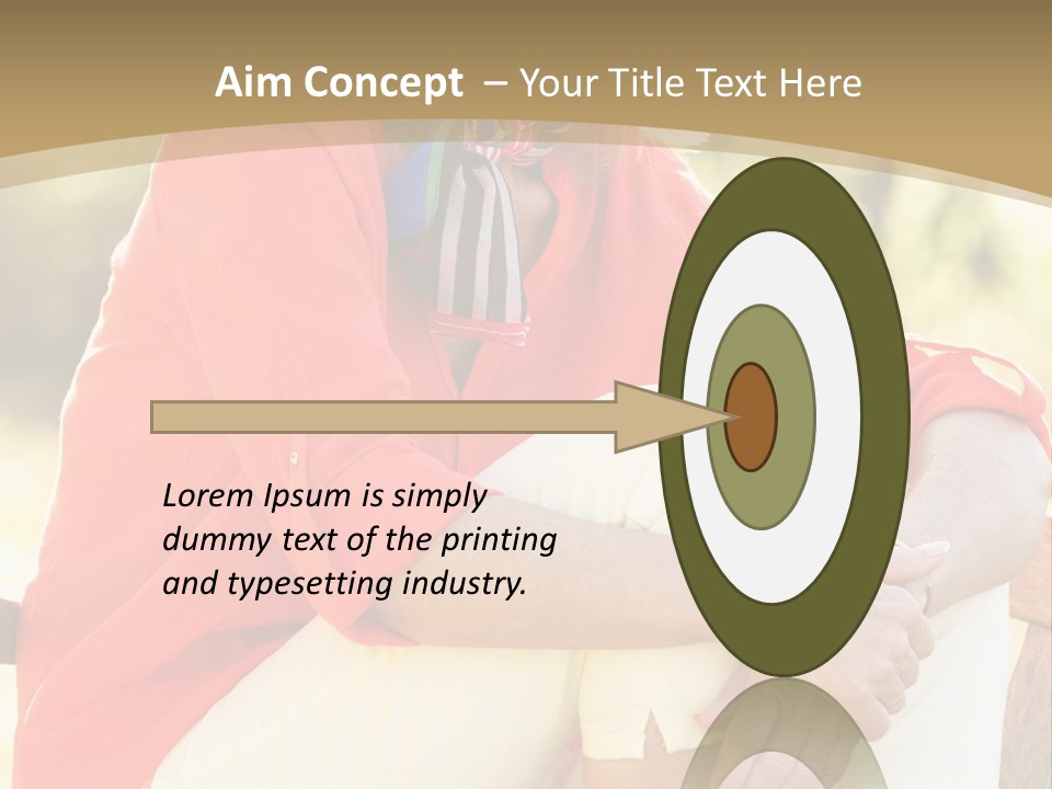 Blue Plant Outdoors PowerPoint Template