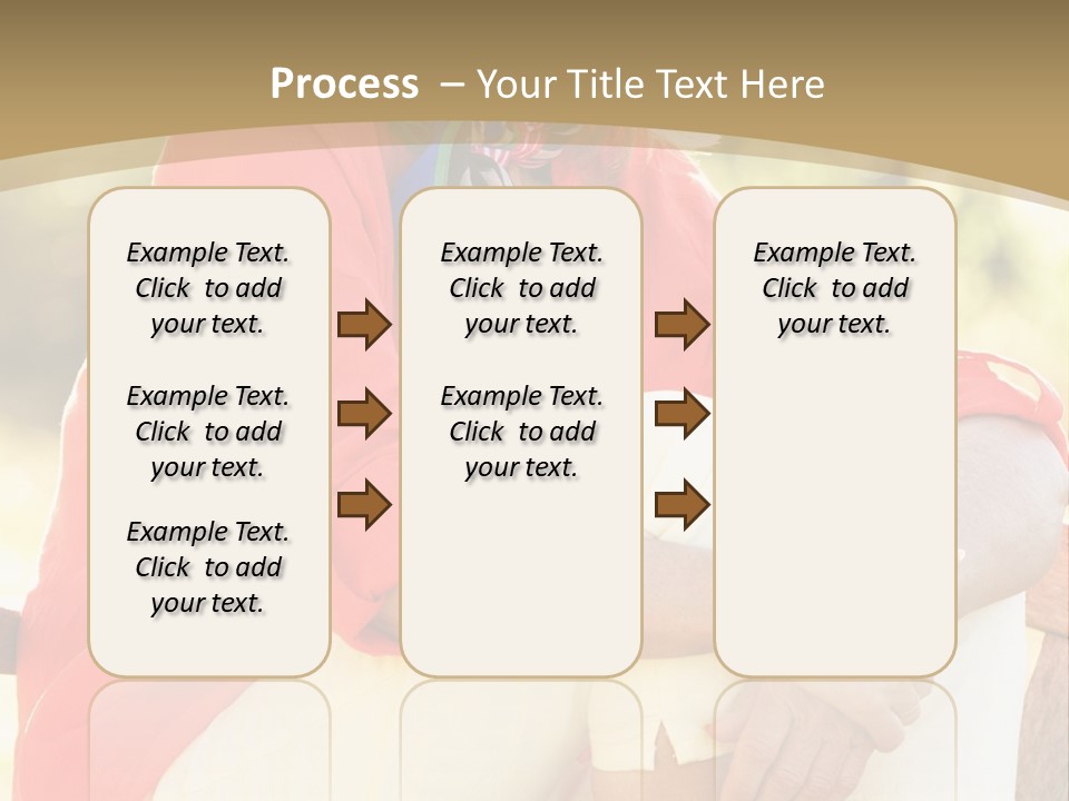 Blue Plant Outdoors PowerPoint Template