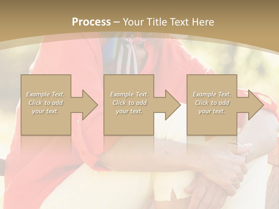 Blue Plant Outdoors PowerPoint Template