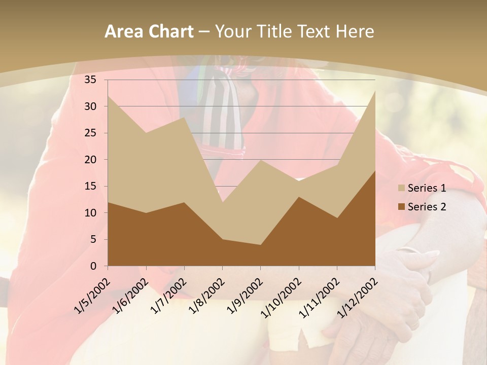 Blue Plant Outdoors PowerPoint Template