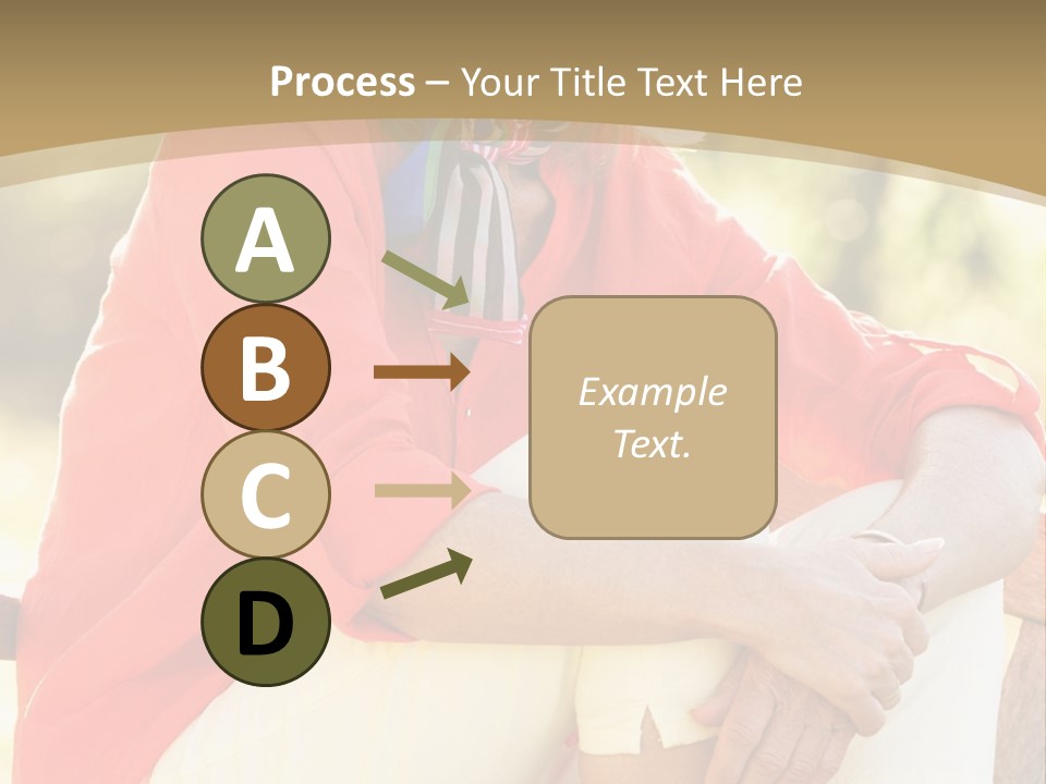 Blue Plant Outdoors PowerPoint Template