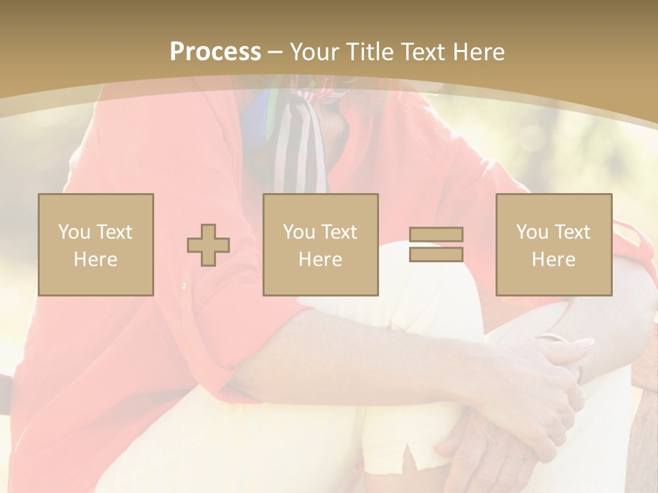 Blue Plant Outdoors PowerPoint Template