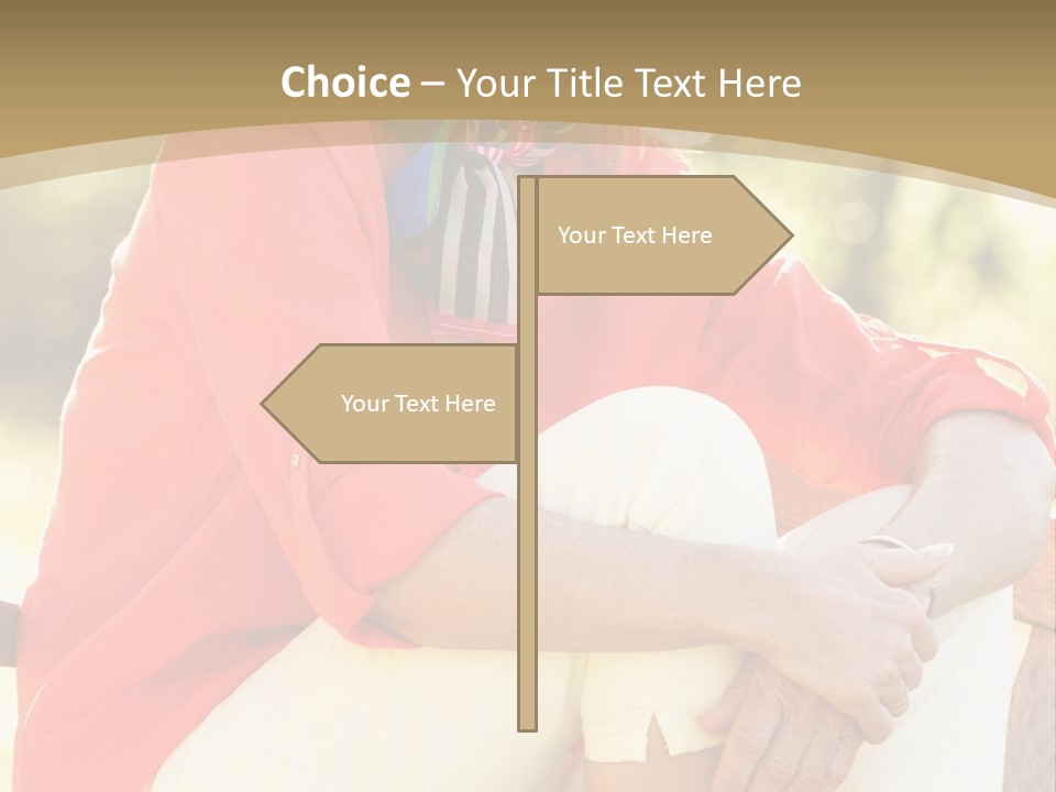 Blue Plant Outdoors PowerPoint Template