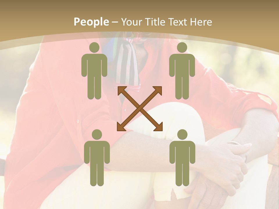 Blue Plant Outdoors PowerPoint Template