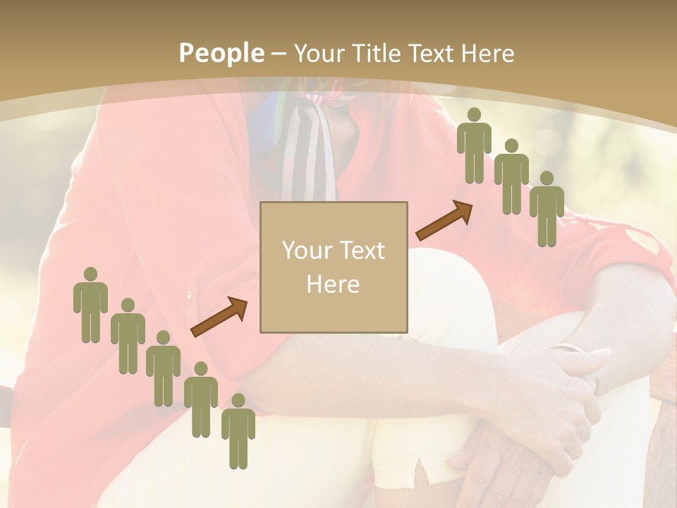 Blue Plant Outdoors PowerPoint Template