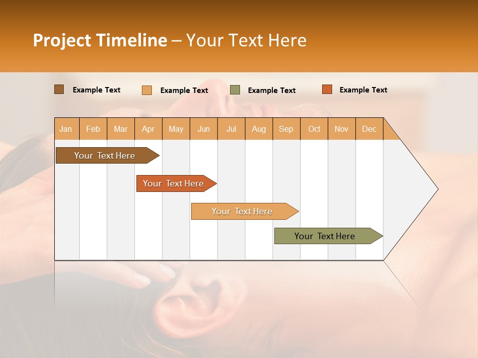 A Man Getting A Facial Massage From A Woman PowerPoint Template