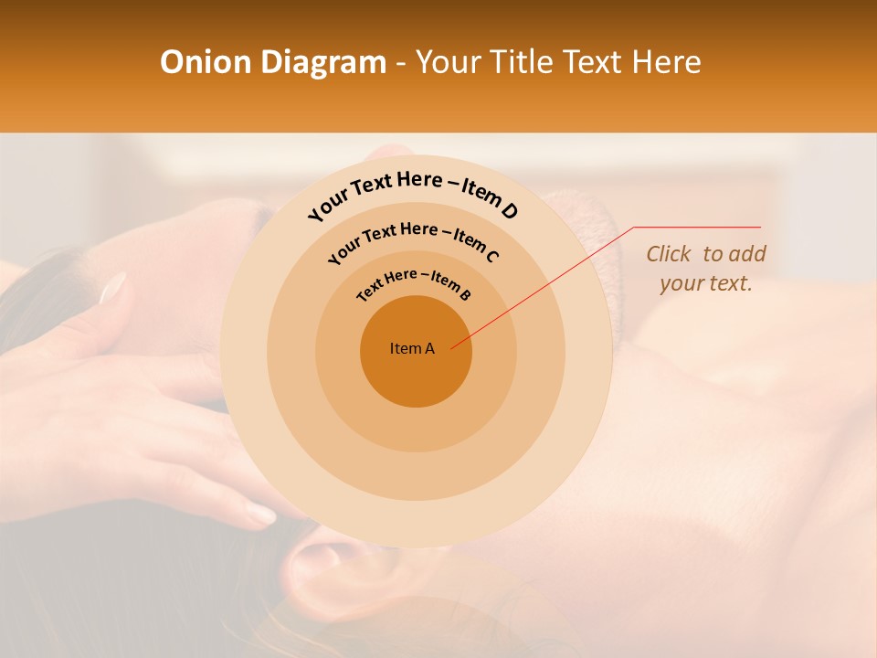 A Man Getting A Facial Massage From A Woman PowerPoint Template