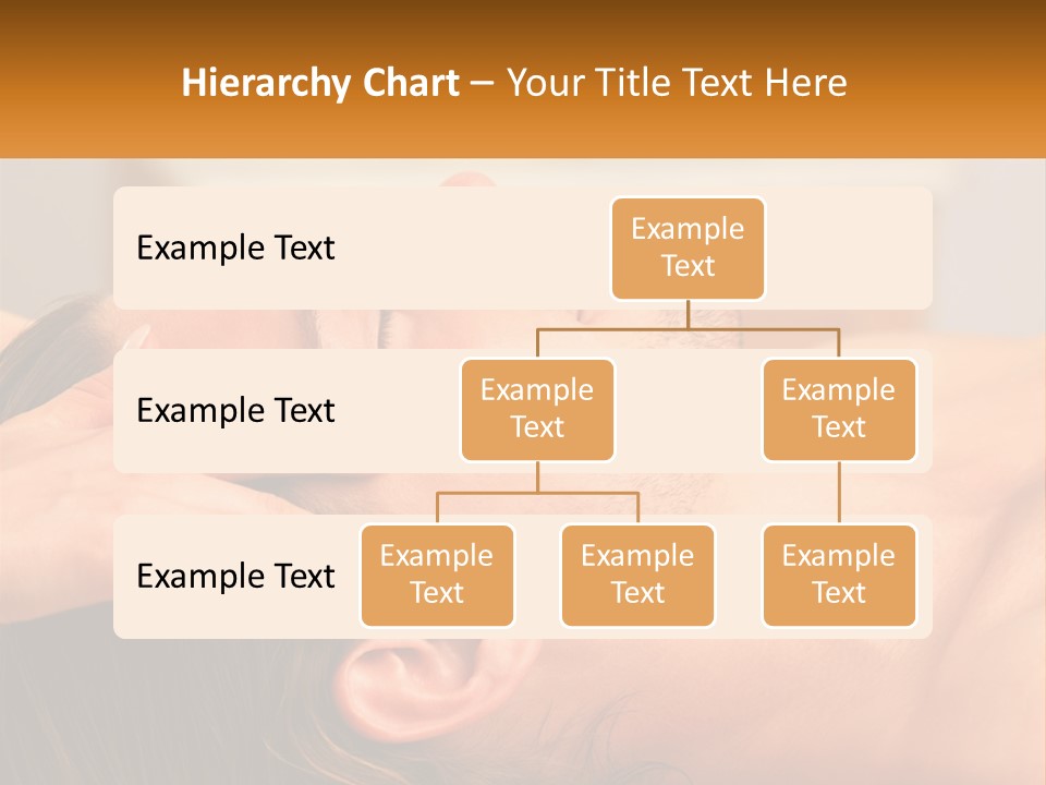 A Man Getting A Facial Massage From A Woman PowerPoint Template