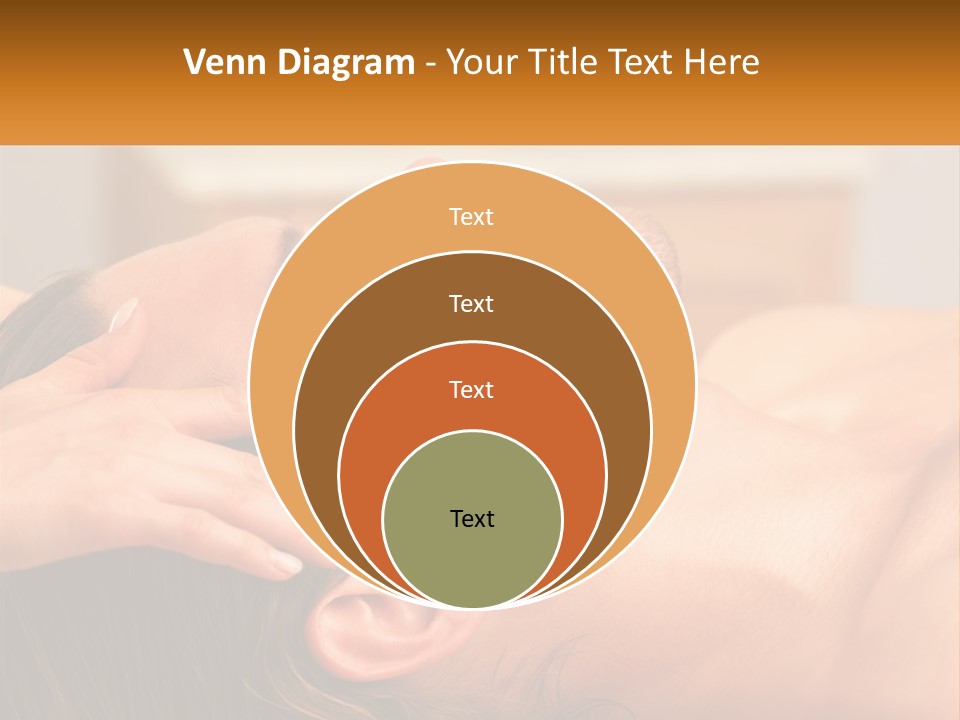 A Man Getting A Facial Massage From A Woman PowerPoint Template