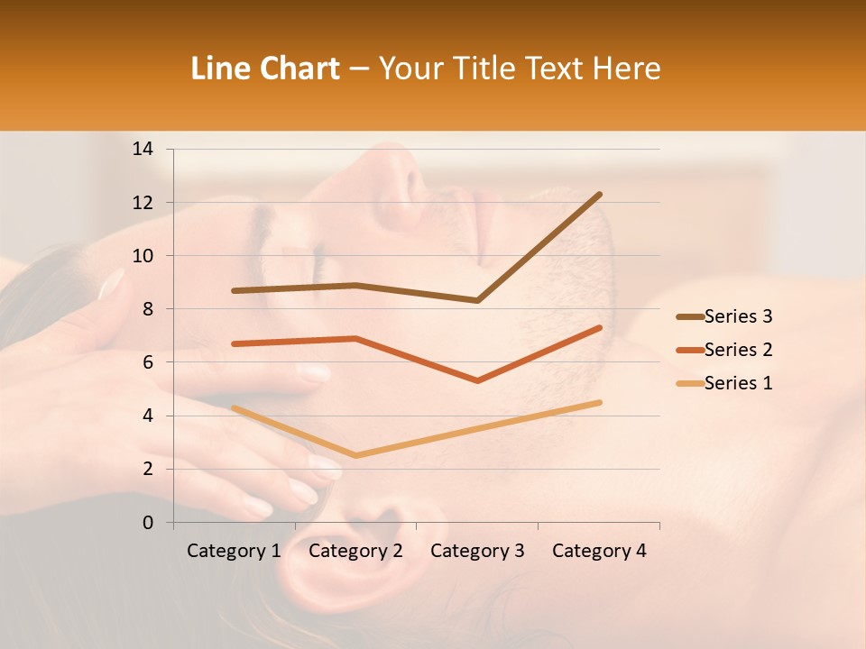 A Man Getting A Facial Massage From A Woman PowerPoint Template