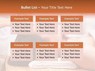 A Woman Getting A Facial Massage At A Spa PowerPoint Template