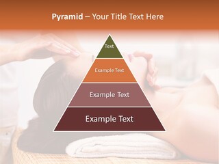 A Woman Getting A Facial Massage At A Spa PowerPoint Template