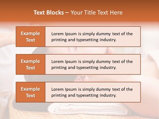 A Woman Getting A Facial Massage At A Spa PowerPoint Template