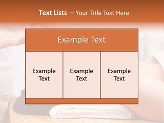 A Woman Getting A Facial Massage At A Spa PowerPoint Template